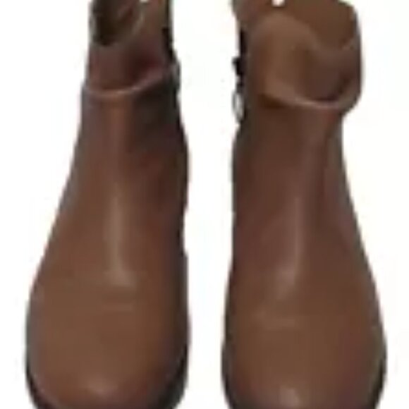 NEW BEEK Leather Quail Booties chocolate for women 1065tn - Picture 5 of 13
